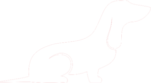 Small Dog Illustration (White)